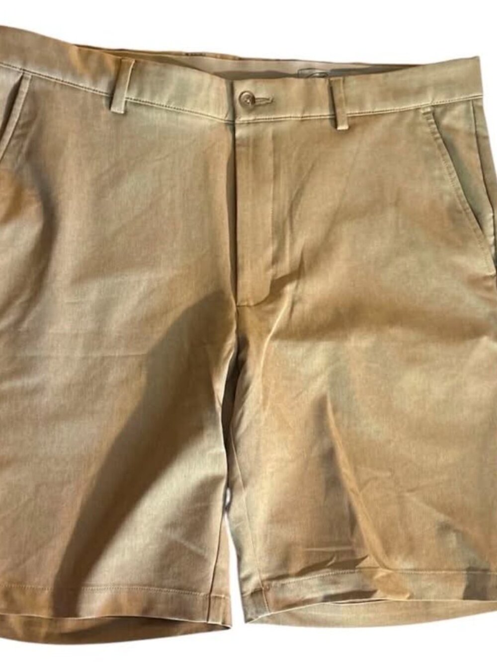Greg Norman Men’s Beige Comfy Shorts Size 36